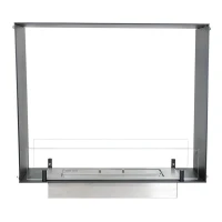 Foco Two 600 Slim  - Smalle 2-zijdige inbouw bio-ethanol haard