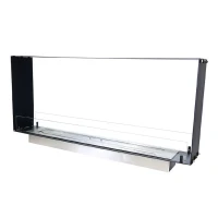 Foco Two 1200 Slim  - Smal 2-zijdige inbouw bioethanol haard