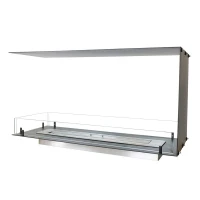  Foco Room Divider 1000 - Scheidingswand bio-ethanol haard