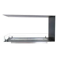  Foco Room Divider 1000 - Scheidingswand bio-ethanol haard