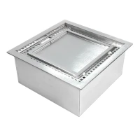 Vierkante brander van 5 L