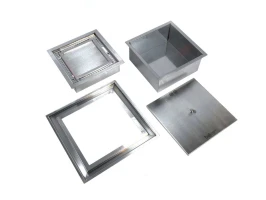 Vierkante brander van 5 L