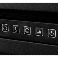 80 cm elektrische wandhaard