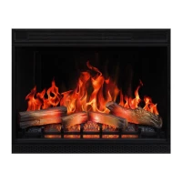 LED 3D inbouw haard elektrisch - 87 cm