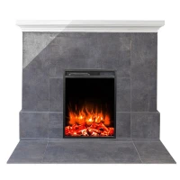 LED klassieke inbouw haard - 45 cm