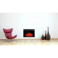 LED klassieke inbouw haard - 67 cm