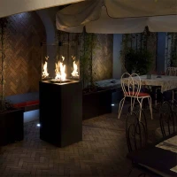 Zwarte gashaard voor buitengebruik