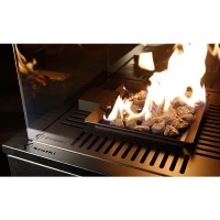 Automatische gashaard met afstandsbediening voor de tuin