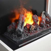 Glow Fire K&auml;stner Wit - OMC 600 | Vrijstaande Waterdamphaard, 89 cm x 70 cm x 40 cm