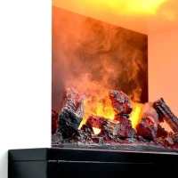 Glow Fire Hauptmann - OMC 600 | Vrijstaande Waterdamphaard, 90 cm x 110 cm x 45 cm