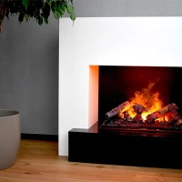 Glow Fire Hauptmann - OMC 600 | Vrijstaande Waterdamphaard, 90 cm x 110 cm x 45 cm