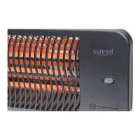 Muur hangende terrasverwarming Lugo 2000