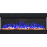 Imperial driezijdige wandgemonteerde elektrische haard 43" (110 cm)