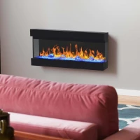 Imperial driezijdige wandgemonteerde elektrische haard 43" (110 cm)