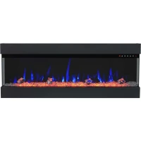 Imperial 3-zijdige aan de wand gemonteerde elektrische haard 50" (127 cm)