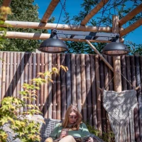 Indus II Double 3000W terrassevarmer