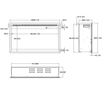 Insert Aflamo 3D - 45 x 75 cm