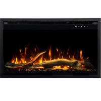 Aflamo 3D Elektrische Haard Inbouw 35" (90 cm)