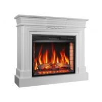 Artiflame Lester AF28S Elektrische Open Haard in Wit