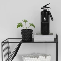 Nordic Flame Zwart Brandblusser Classic 2 kg