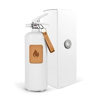 Witte brandblusser 2 kg - Licht leder