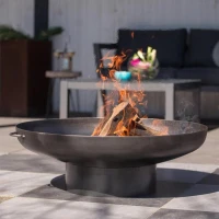 Oulu vuurschaal met industriële uitstraling