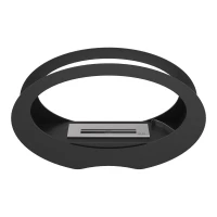 Ovaal vormige bio-ethanolhaard voor op de tafel