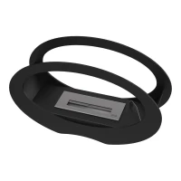 Ovaal vormige bio-ethanolhaard voor op de tafel