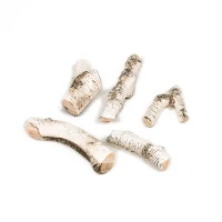 Witte decoratieset - 5 stuks.