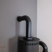 Bio-ethanolhaard nep schoorsteenkanaal 