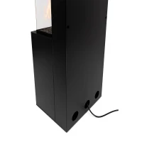 Planika Arcticon Black automatische vrijstaande biohaard met BEV technologie