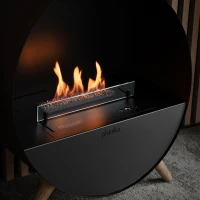 Planika Bubble Floor automatische vrijstaande bio-ethanol haard