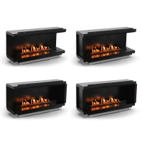 Neo 1000 Fireplace - Automatische Bio-Ethanol Inbouwhaard