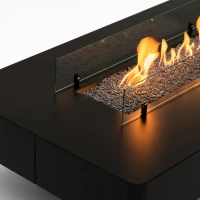 Planika Rio Table - Vrijstaande vuurtafel met gasbrander voor op het terras