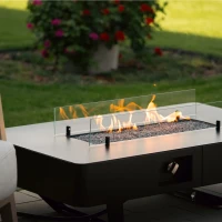 Planika Rio Table - Vrijstaande vuurtafel met gasbrander voor op het terras