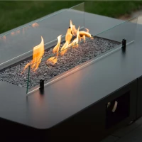 Planika Rio Table - Vrijstaande vuurtafel met gasbrander voor op het terras