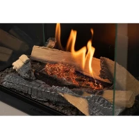 Decoratieve Houtblokken voor Planika Rock Vrijstaande Bio-ethanolhaard