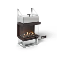 Sono Driezijdig &ndash; panoramische bio-ethanolhaard met BEV&reg;-technologie