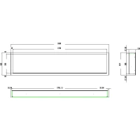 Aflamo Pride Slim 183 cm Elektrische Haard