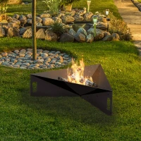 Sola driehoekige vuurkorf 79 cm