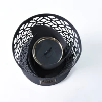 Vornado bio-ethanolhaard &ndash; stijlvol model met een decoratieve geperforeerde basis en hoge vlam