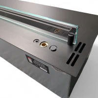 Afstandsbediende BEV Burner 700 van Planika Fires en Foco Fires