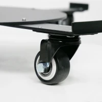 Rolplateau met wielen voor bio-ethanolhaarden &ndash; &Oslash;: 45 cm