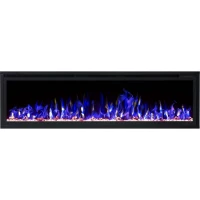 Royal elektrische haard 60" (152 cm) - Wandgemonteerde haard