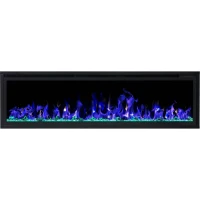 Royal elektrische haard 60" (152 cm) - Wandgemonteerde haard