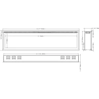 Royal Elektrische Haard 65" - 165 cm Wandhaard