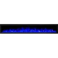 Royal Elektrische Open Haard 100" - 254 cm Wandgemonteerde Haard