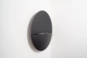 Safretti bio-ethanol open haard voor aan de muur in het grijs