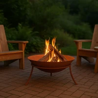 Tulsa vuurschaal van corten staal