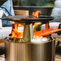 Bonfire grilltop + HUB Solo Stove